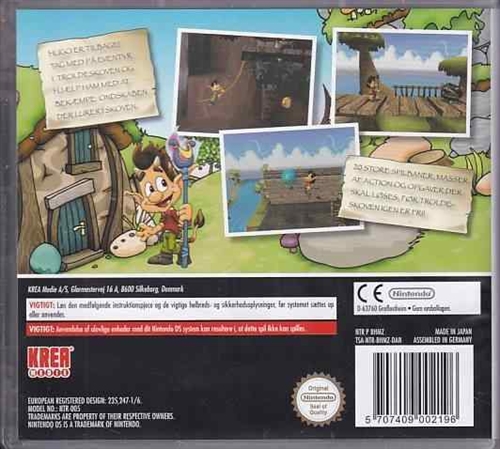 Hugo Magi i Troldeskoven - Nintendo DS (B Grade) (Genbrug)